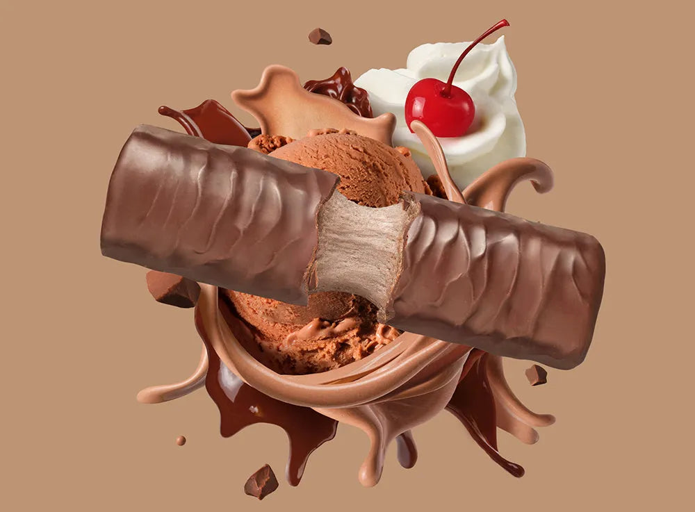 Chocolate Milkshake Puff